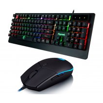 Combo Teclado Mouse Gamer Razeak Retroiluminado Pro RZK-7