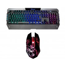 Combo Teclado Mouse Gamer Razeak Retroiluminado Pro C2