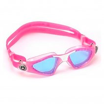 Lentes natacin nios color rosado blanco azul