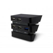 Hub Usb 5 Puertos Dobe Para consola PS4, PS4 Slim y PS4 Pro OY