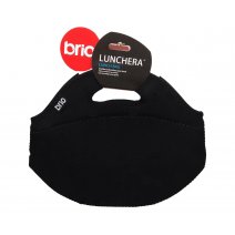 Lunchera Brio Neopreno 30x36cm Extra Grande Negra