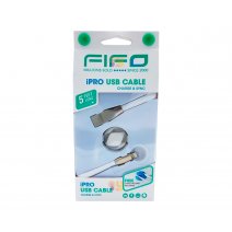 Cable para Iphone 2.15 metros Carga y Sincronizacin Fifo 60077