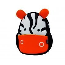 Mochila Infantil Neopreno Diseo Cebra Resistente al agua BRIO