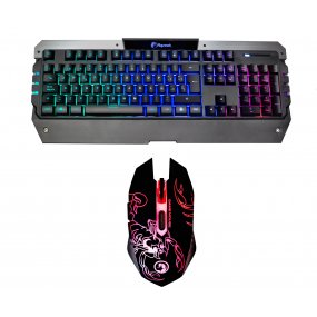 Combo Teclado Mouse Gamer Razeak Retroiluminado Pro C2