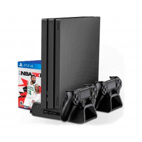 Soporte con ventilacin recarga controles PS4 PS4 PRO PS4 Slim 