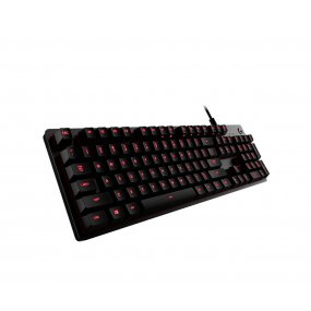 Teclado gamer Logitech G413 carbon mecanico led rojo OY 