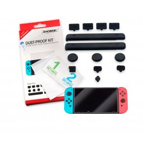 Protector pantalla y Kit de protección Dobe para Nintendo Switch OY