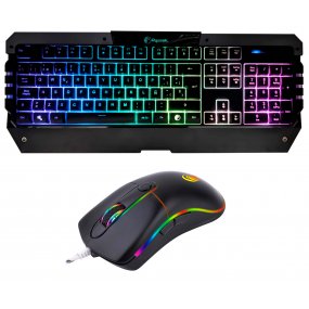 Combo Teclado Mouse Gamer Razeak Retroiluminado Pro RZK-3