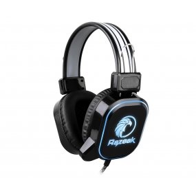 Auricular Razeak gamer micrfono iluminado para Ps4 pc y consolas OY 