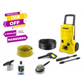 Combo Karcher Hidrolavadora K4 Basic Car Kit