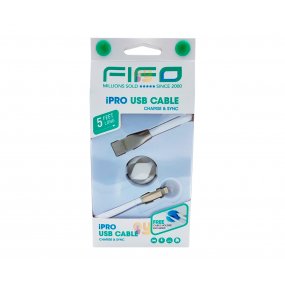 Cable para Iphone 2.15 metros Carga y Sincronizacin Fifo 60077