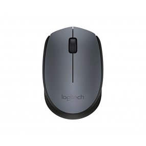 Mouse Inalambrico Logitech Optico Negro Para Pc Notebook