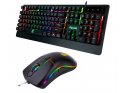 Combo Teclado Mouse Gamer Razeak Retroiluminado Pro RGB RZK-8