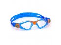 Lentes natacin nios color azul naranja claro