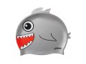 Gorra natacin nios silicona tiburn color gris