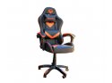 Silla Gamer Meetion Negro Con Naranja Escritorio E-Sport Setup MT-CHR04