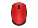 Mouse Inalambrico Logitech Optico Rojo Para Pc Notebook